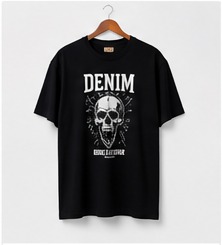 DENIM Skull Black